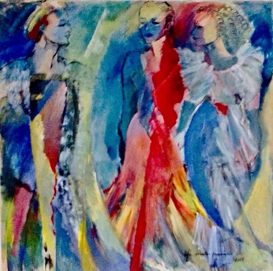 women in abstract